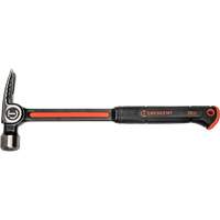 Milled-Face Framing Hammer, 28 oz., Solid Steel Handle, 16" L CSL Industriel Inc.