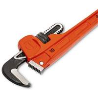 Cl&eacute; pour tuyau SLIM JAW, Cap des m&acirc;choires 1-9/10", Longueur 10", Fini Rev&ecirc;tement en poudre, Prise Non-ergonomique CSL Industriel Inc.