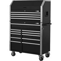 HDCC-4115 HD Series Toolbox Combo, 21-1/2" D x 44-1/5" W x 63-3/10" H, Black CSL Industriel Inc.
