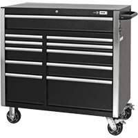 HDCC-4115 HD Series Toolbox Combo, 21-1/2" D x 44-1/5" W x 63-3/10" H, Black CSL Industriel Inc.