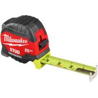 Ruban &agrave; mesurer Stud avec &eacute;chelle pour ing&eacute;nieur, 1-5/16" x 25' CSL Industriel Inc.