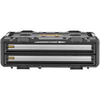 Bloc &agrave; 2 tiroirs TOUGHSYSTEM 2.0 DXL, 30" x 21-13/20" x 10", Noir/Jaune CSL Industriel Inc.