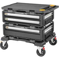 Poste de travail modulaire 4-en-1 TOUGHSYSTEM 2.0 DXL, 34" x 25-4/5" x 30", Noir/Jaune CSL Industriel Inc.