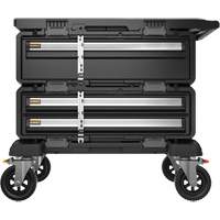 Poste de travail modulaire 4-en-1 TOUGHSYSTEM 2.0 DXL, 34" x 25-4/5" x 30", Noir/Jaune CSL Industriel Inc.