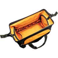 Professional 20" Tool Bag, Nylon, 33 Pockets, Black/Orange CSL Industriel Inc.