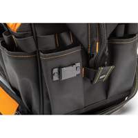Professional 20" Tool Bag, Nylon, 33 Pockets, Black/Orange CSL Industriel Inc.