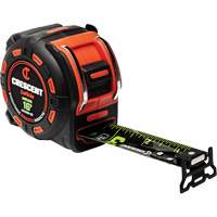 Shockforce NITE EYE Magnetic Tape Measure, 1-1/4" x 16', SAE Graduations CSL Industriel Inc.