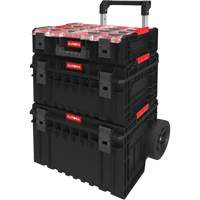 Arx 3-Piece Modular Starter Kit, 23"/25-1/5" x 19"/15-1/5" x 12-3/5"/26"/6-4/5", Black/Red CSL Industriel Inc.