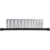 12-Point Deep Well Metric Socket Set, 12 Pcs, 3/8" Drive Size, Deep CSL Industriel Inc.