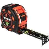 SHOCKFORCE NITE EYE Tape Measure, 1-1/4" x 25', Imperial Graduations CSL Industriel Inc.