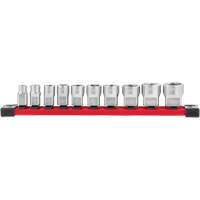 SAE Sockets with Four Flat Sides, 10 Pcs, 3/8" Drive Size CSL Industriel Inc.