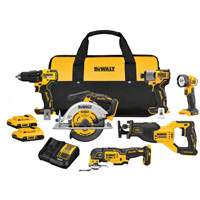 V20 Brushless Motor 6-Tool Combo Kit, Lithium-Ion, 20 V CSL Industriel Inc.