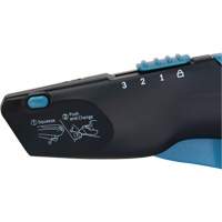 Couteau de s&eacute;curit&eacute; r&eacute;tractable , Acier inoxydable, Robuste, Prise en Plastique/Aluminium CSL Industriel Inc.
