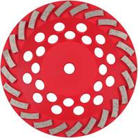 Meule boisseau diamant&eacute;e &agrave; 24 segments Turbo DIAMOND MAX CSL Industriel Inc.