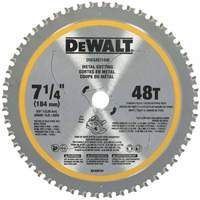 Lame de scie circulaire, 7-1/4", 48 dents, Pour M&eacute;tal CSL Industriel Inc.