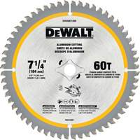 Lame circulaire en acier avec pointes en carbure de tungst&egrave;ne, 7-1/4", 60 dents, Pour Non ferre CSL Industriel Inc.
