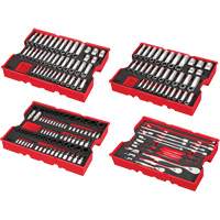 Metric & SAE Ratchet & Socket Set with Trays for PACKOUT Drawers, 242 Pcs, Impact, 1/4"/3/8"/1/2" Drive Size, Deep CSL Industriel Inc.