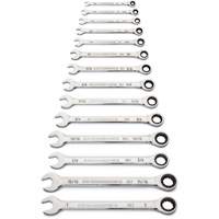 90-Tooth 12 Point SAE Wrench Set, Ratcheting Combination, 14 Pieces, Imperial CSL Industriel Inc.