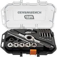 SAE Ratcheting Tap & Die Set, 15 Pieces CSL Industriel Inc.