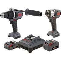 Hammer Drill & Impact Driver Combo Tool Kit, Lithium-Ion, 20 V CSL Industriel Inc.