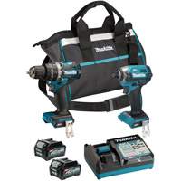 40Vmax XGT Brushless Cordless Impact Driver & Hammer Drill/Driver Tool Kit, Lithium-Ion, 40 V CSL Industriel Inc.