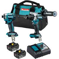 LXT Brushless Cordless Impact Driver & Hammer Drill/Driver Combo Kit, 18 V CSL Industriel Inc.