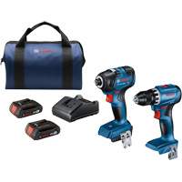 2-Tool Combo Kit, Lithium-Ion, 18 V CSL Industriel Inc.