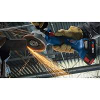 Brushless Angle Grinder with Slide Switch, 4-1/2" Wheel, 18 V CSL Industriel Inc.