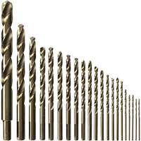 Drill Bit Set, 21 Pieces, Cobalt CSL Industriel Inc.