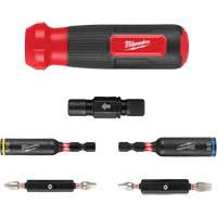 8-IN-1 Multi-Bit & Nut Driver with SHOCKWAVE Impact Duty Bits & Nut Drivers, 8-1/3" L, Cushion Grip Handle CSL Industriel Inc.