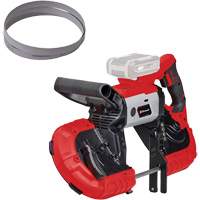 Scie &agrave; ruban compacte 5” pour le m&eacute;tal sans fil (outil seulement), 18 V, 4-1/2" Capacit&eacute; CSL Industriel Inc.