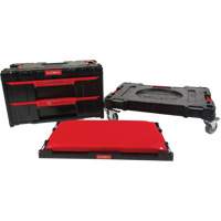 3-Piece Arx&reg; Dolly with Swivel Casters Set, 23-1/10" x 15" x 13-2/5", Black CSL Industriel Inc.