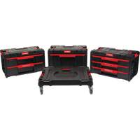 4-Piece Arx&reg; Dolly with Swivel Casters Set, 23-1/10" x 15" x 22-1/2", Black CSL Industriel Inc.