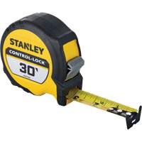 CONTROL-LOCK Tape Measure, 25 mm x 30', Imperial Graduations CSL Industriel Inc.