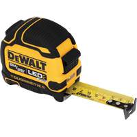 TOUGHSERIES Lighted Tape Measure, 26'/8 m, Imperial & Metric Graduations CSL Industriel Inc.