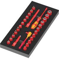 Foam Insert 8007 A VDE Zyklop VDE Ratchet Set 1, 1000 V, 30 Pcs CSL Industriel Inc.