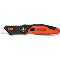 Folding Utility Knife, 1" Blade, Steel Blade, Aluminum Handle CSL Industriel Inc.