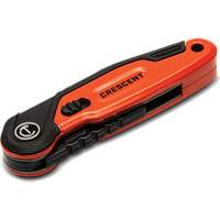 Folding Utility Knife, 1" Blade, Steel Blade, Aluminum Handle CSL Industriel Inc.