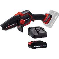 Scie &agrave; chaîne d'&eacute;lagage compacte sans fil avec batterie 2,5 Ah et ensemble de d&eacute;part de chargeur, 6", &agrave; pile, 18 V CSL Industriel Inc.