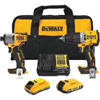 XR Brushless Cordless Premium Drill Driver Kit with 4 Ah POWERSTACK Battery and 2 Ah Battery, 20 V CSL Industriel Inc.