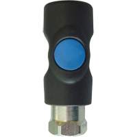 TOPQUIK S1 Industrial Quick Coupler, Polyester Composite/Stainless Steel, 1/4", Female NPT, 174 PSI CSL Industriel Inc.