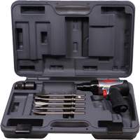 Heavy-Duty Air Hammer with Chisels, 16.2 CFM, 1/4" NPT, 3330 BPM, 3/4" x 2-1/2" (0.0mm x 0.0mm) CSL Industriel Inc.