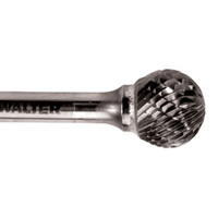 Double Cut Ball Nose Burr, SD-5, 1/2" Dia., 1/4" Shank, 7/16" Depth of Cut CSL Industriel Inc.