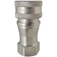 RACCORD HYDRAULIQUE FERMETURE 2 VOIES,1/8NPT,ACI, Laiton/Acier inoxydable CSL Industriel Inc.
