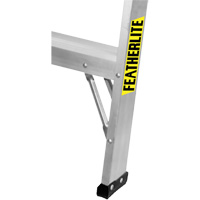 Industrial-Duty Sawhorse, 2' H x 31.9375" W x 23.50" D, 300 lbs. Capacity, Aluminum CSL Industriel Inc.