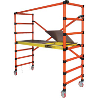 Mobile Work Scaffolding - Speedy Mobile Scaffolding, Fibreglass Frame, 79-1/2" D x 78" H CSL Industriel Inc.