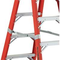 6600 AA Series Industrial Extra Heavy-Duty 2-Way Stepladders, Fibreglass, 375 lbs. Capacity, 4' CSL Industriel Inc.