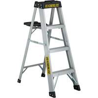 3400 Series Industrial Extra Heavy-Duty Step Ladder, 4', Aluminum, 300 lbs. Capacity, Type 1A CSL Industriel Inc.