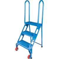 Portable Folding Ladder, 3 Steps, Perforated, 30" High CSL Industriel Inc.
