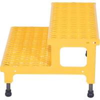 Adjustable Step-Mate Stand, 2 Step(s), 23-13/16" W x 22-7/8" L x 15-1/4" H, 500 lbs. Capacity CSL Industriel Inc.
